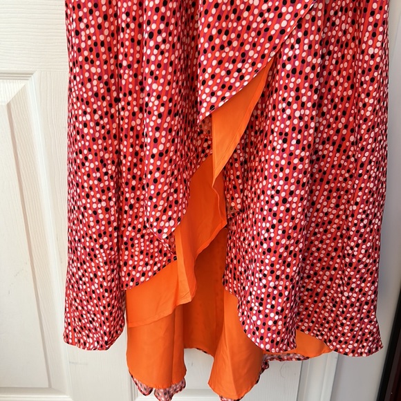 NWT Anthropologie Hutch Flutter Wrap Midi Dress MP NWT - Picture 8 of 15